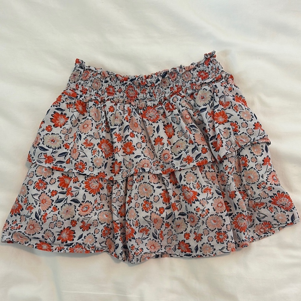 Vineyard vines Girls tiered ruffled skirt